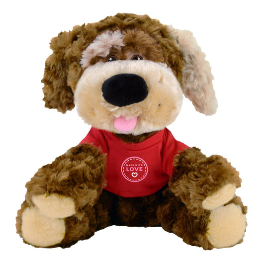 Front View of Brown Chelsea Teddy Bear™  Luke - 10" Plush