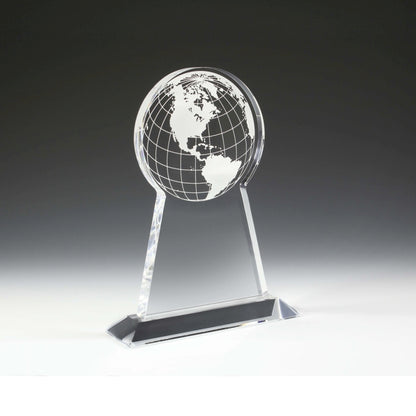 Tall Globe Award - 4 Color Process - (7½" x 9¼" x ¾")