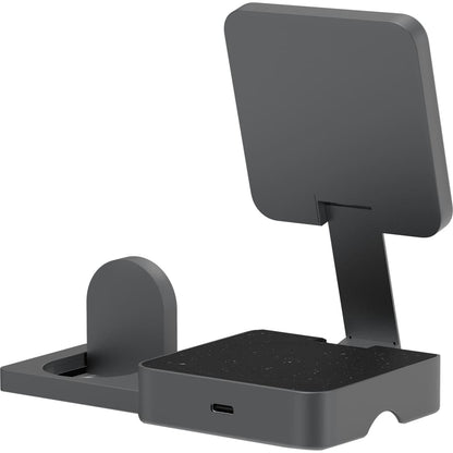 Black Nimble Pivot 3-in-1 Wireless Compact Charger