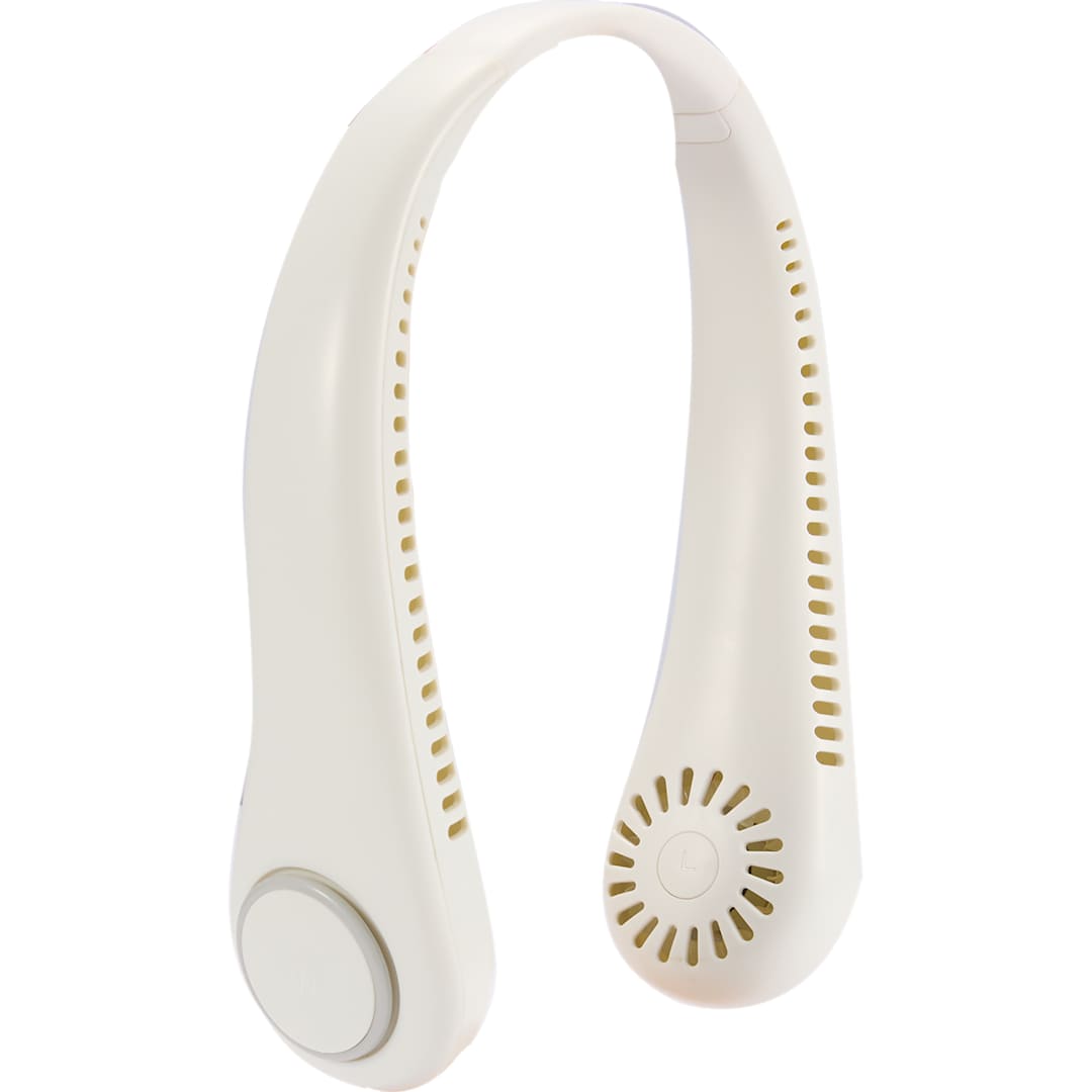 White Wellable™ Wireless Neck Fan