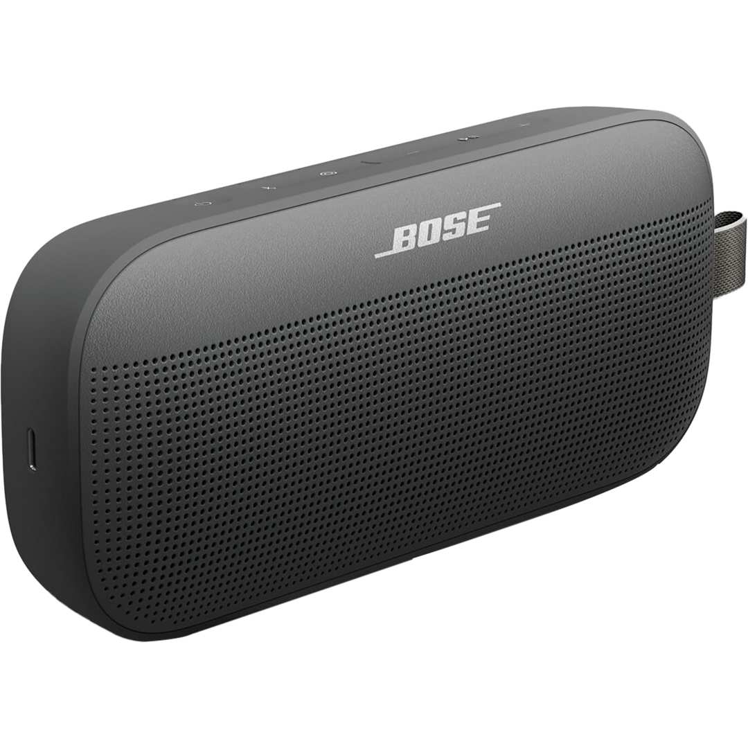 Black Bose Flex 2 Bluetooth Speaker