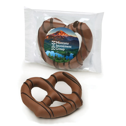 Milk Chocolate Dipped Pretzel