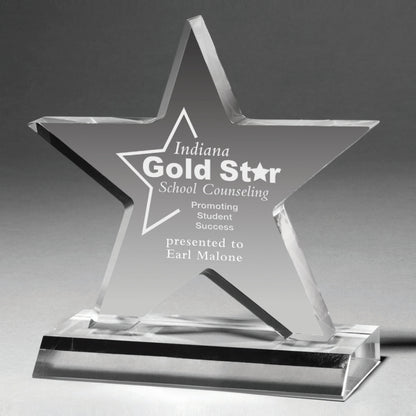 Large Star Award - Screen Printed
