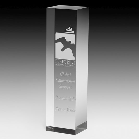 Monument Obelisk Award - 7 1/2" 4-Color Process