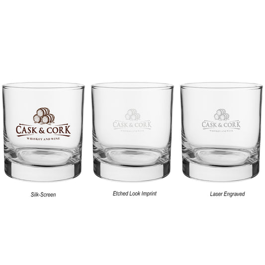 8 Oz. Whiskey Glass plain grouped