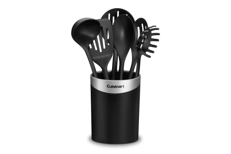 Cuisinart Crock with Curve Handle Tools (Set of 7)