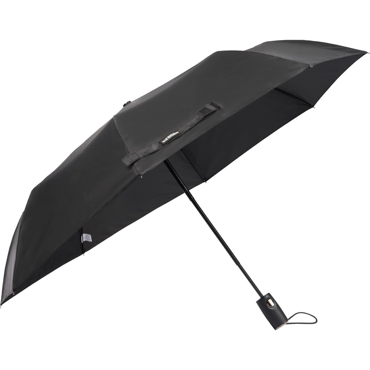 Black 42" London Fog Automatic Super Mini Umbrella