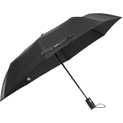 Black 42" London Fog Automatic Super Mini Umbrella