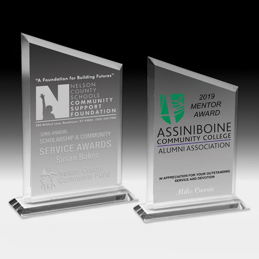 Laser Engraved Billboard Award (5 3/4"x 7 3/4"x 3/8")