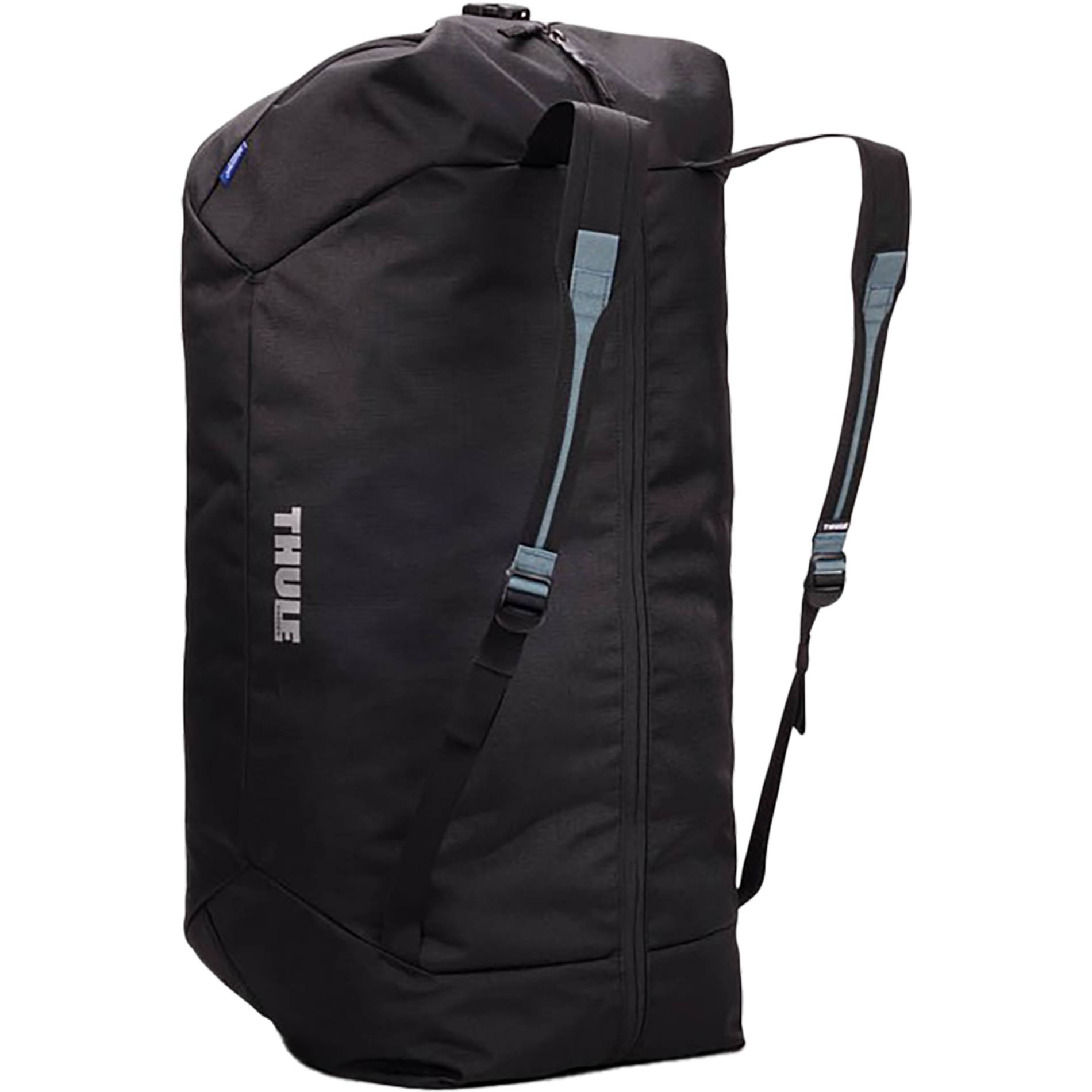 Rear View of Black Thule Go Pack Duffle