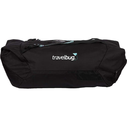 Front View of Black Thule Go Pack Duffle