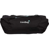 Front View of Black Thule Go Pack Duffle