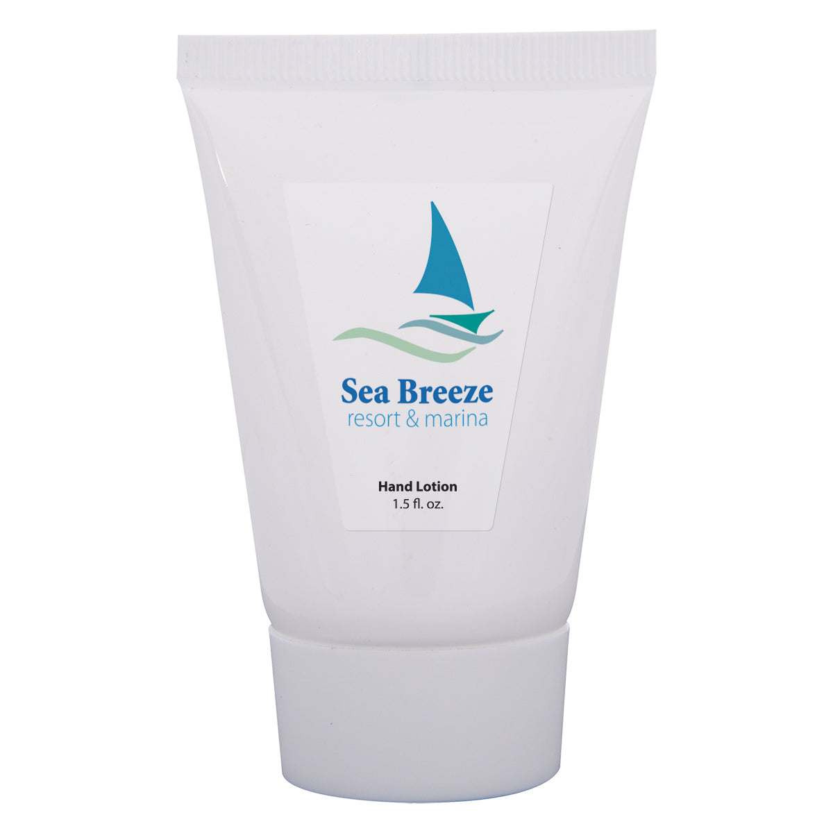 WHITE 1.5 OZ. HAND LOTION TUBE