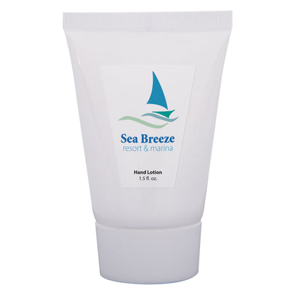 WHITE 1.5 OZ. HAND LOTION TUBE