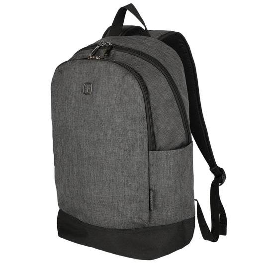 Black Wenger Recycled Storm 15" Laptop Backpack