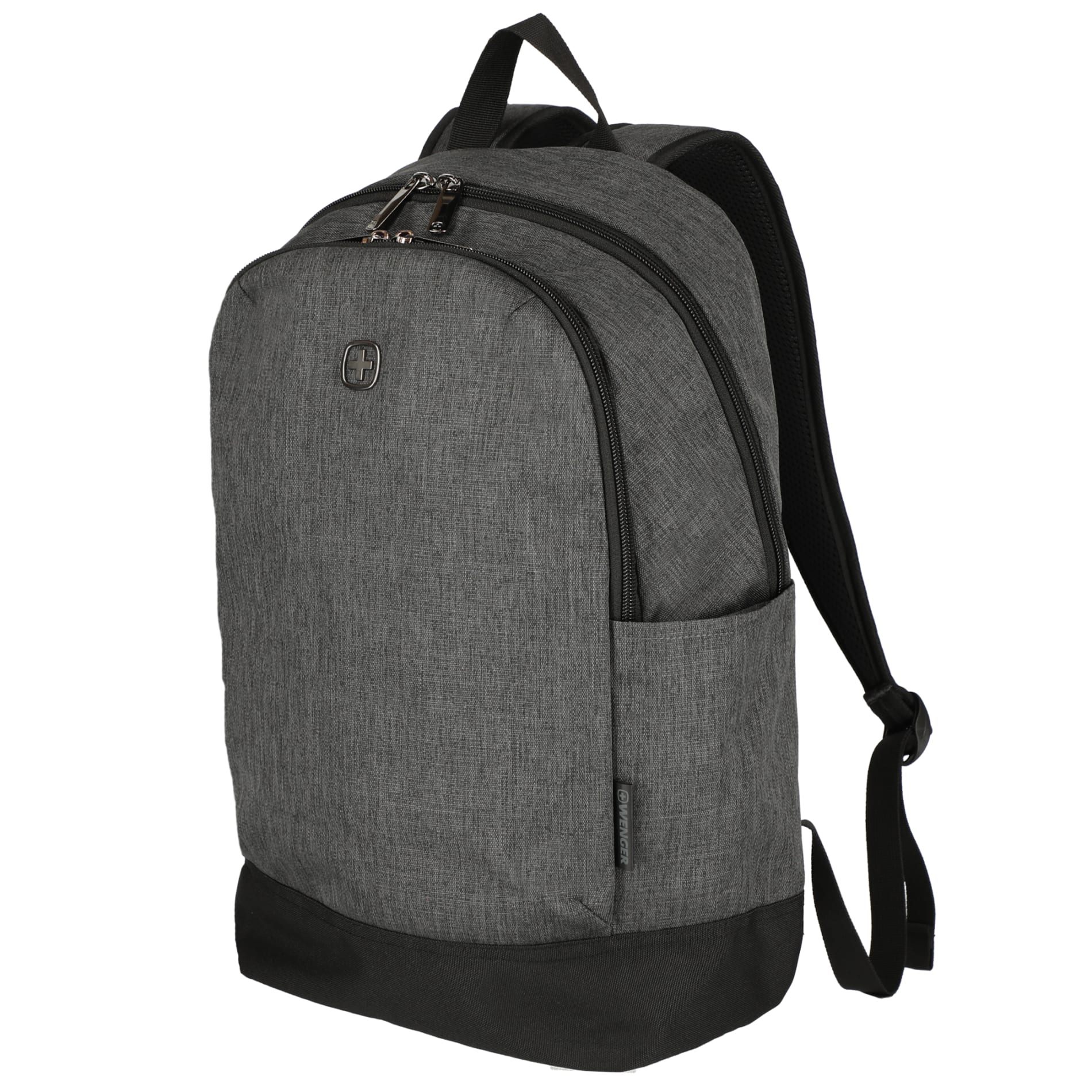 Black Wenger Recycled Storm 15" Laptop Backpack