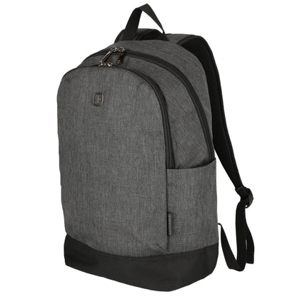 Black Wenger Recycled Storm 15" Laptop Backpack