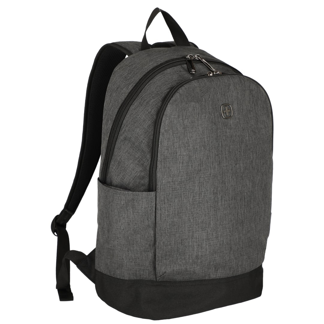 Black Wenger Recycled Storm 15" Laptop Backpack