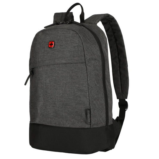 Black Wenger Recycled Rush 15" Laptop Backpack