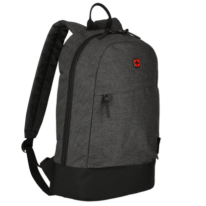 Black Wenger Recycled Rush 15" Laptop Backpack