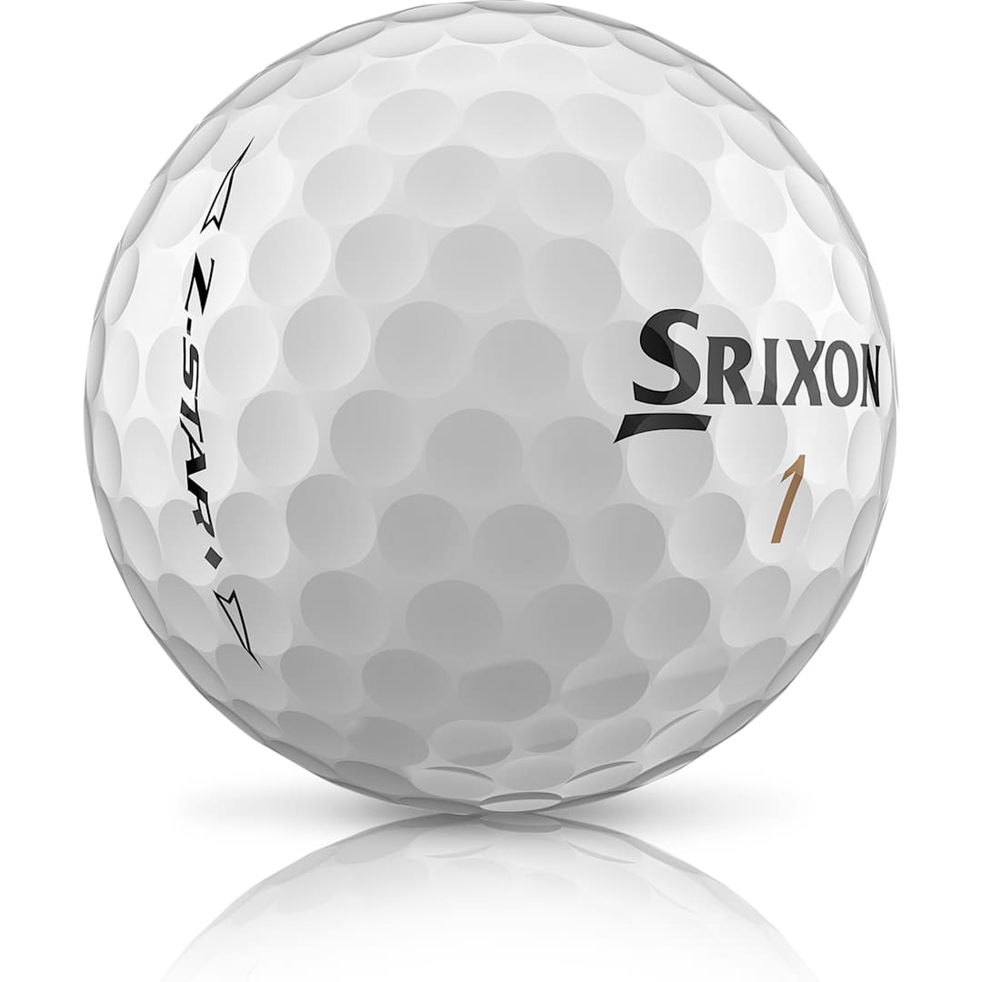 White Srixon Z-STAR DIAMOND Golf Balls - 3 Pack