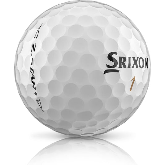 White Srixon Z-STAR DIAMOND Golf Balls - 3 Pack