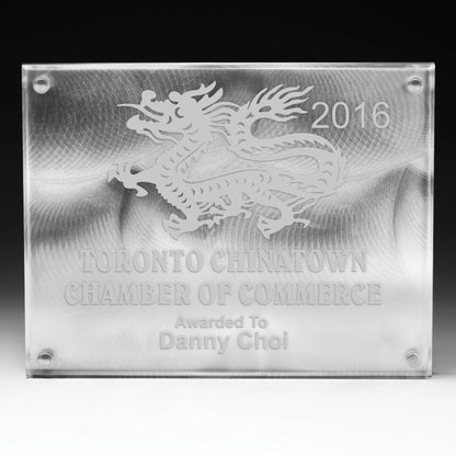 Alumo-Tech II Plaque (7" x 9" x 1") - 4 Color Process