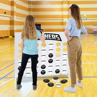 Giant 4-In-A-Row, 42 Discs (Single-Sided)
