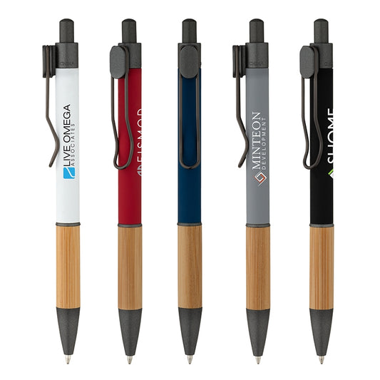 N/A Manoa Ballpoint Pen w/ Bamboo Grip