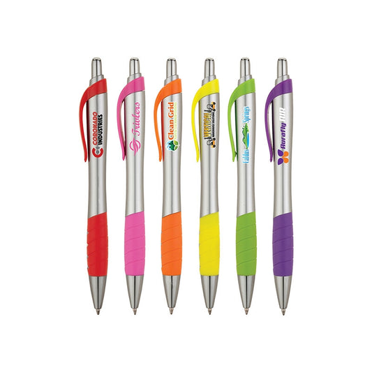 N/A Wave® - Silver Ballpoint Pen