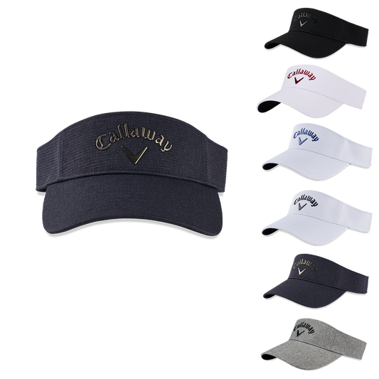 Black Callaway Liquid Metal Visor