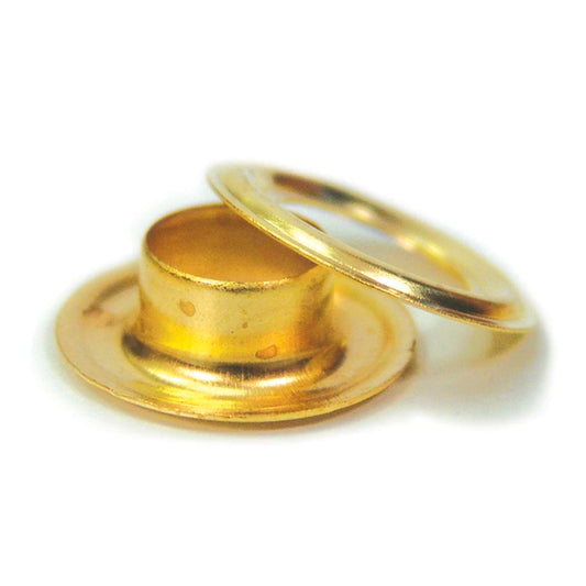 #0 Self-Piercing Brass Grommets