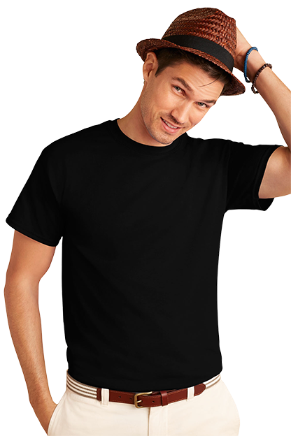 Black Gildan® DryBlend™ Adult T-Shirt  - S