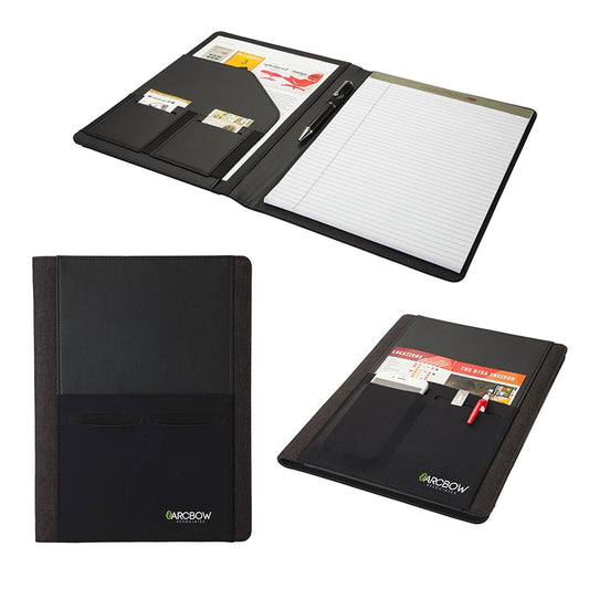 N/A Stockton Letter Size Tech & Conference Padfolio