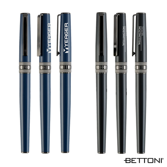 Bettoni® Massimo Brass Cap-Off Rollerball Pen