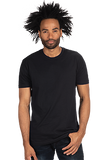 Black Unisex Cotton Tee  - XS