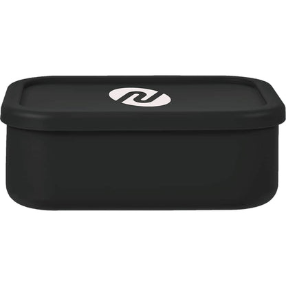 Front View of Black Zili Silicone Storage Container 44oz