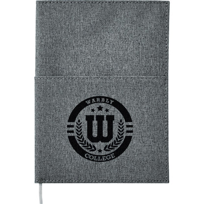 FSC® Mix 5" x 7" Canvas Pocket Refillable Notebook