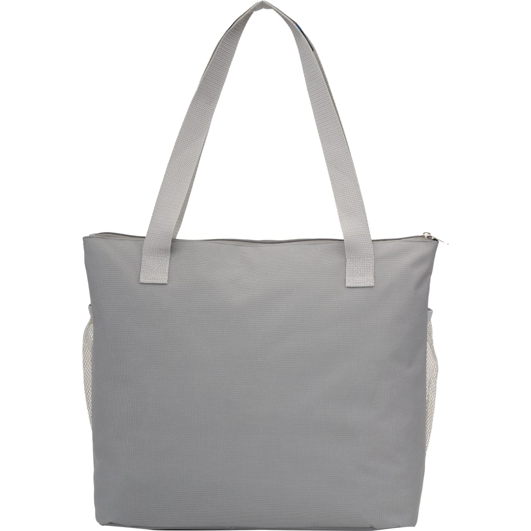Rear View of Gray Arrival RPET Meeting Tote