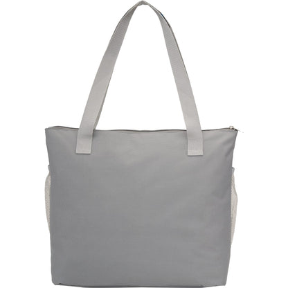 Rear View of Gray Arrival RPET Meeting Tote