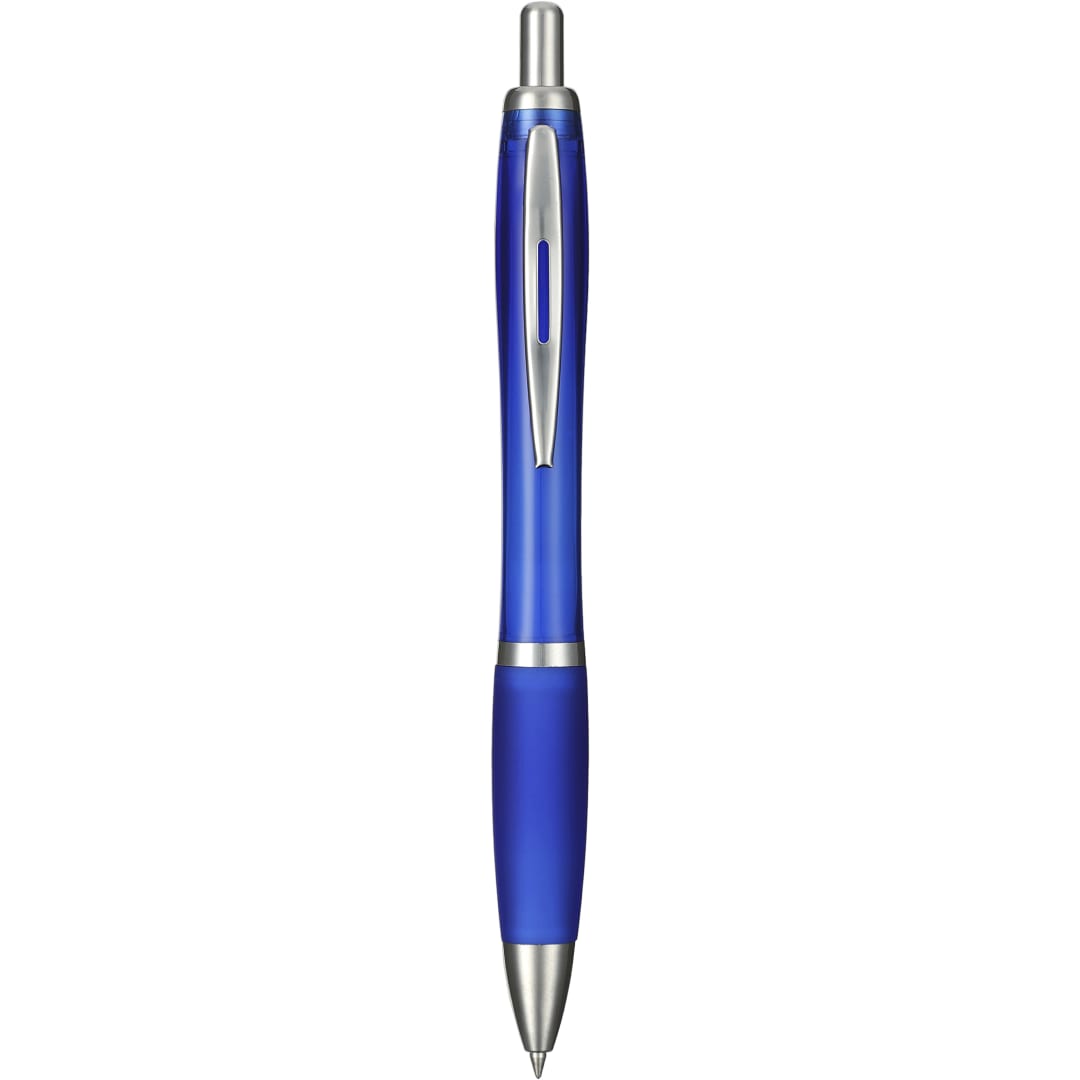 Front View of Black Nash Gel Pen