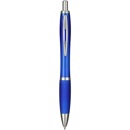 Front View of Black Nash Gel Pen
