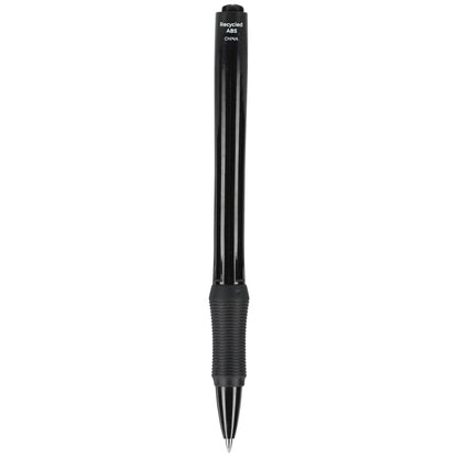 Right View of Black Slim Recycled ABS Gel Pen