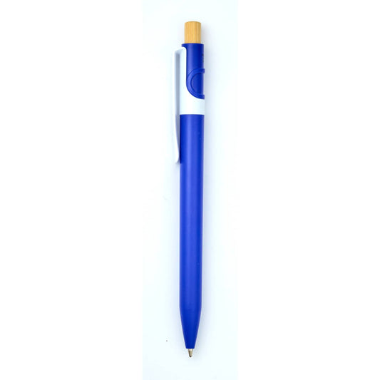 Front View of Black Sunburst Recycled Gel Pen