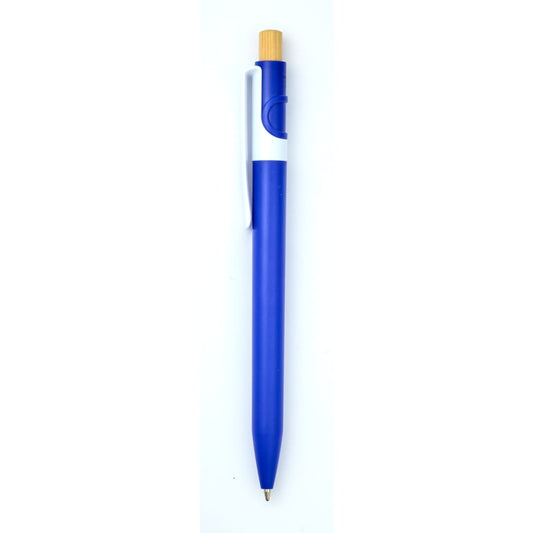 Front View of Black Sunburst Recycled Gel Pen