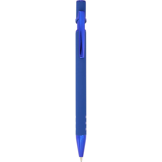 Front View of Black Vera Recycled Aluminum Gel Pen?