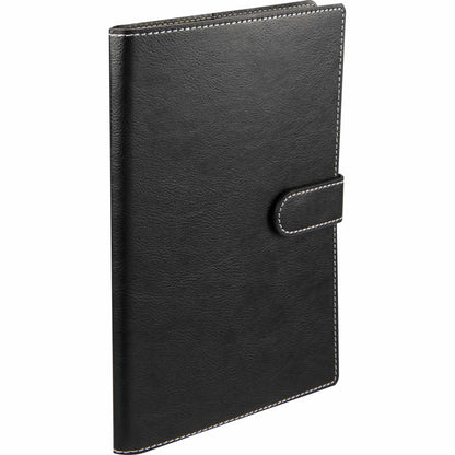 Black 5.5" x 8.5" Recycled Refillable Journal