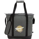 Front View of Gray Vila Recycled 30 Can Tote Cooler