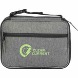 Front View of Gray Vila Recycled Travel Organizer
