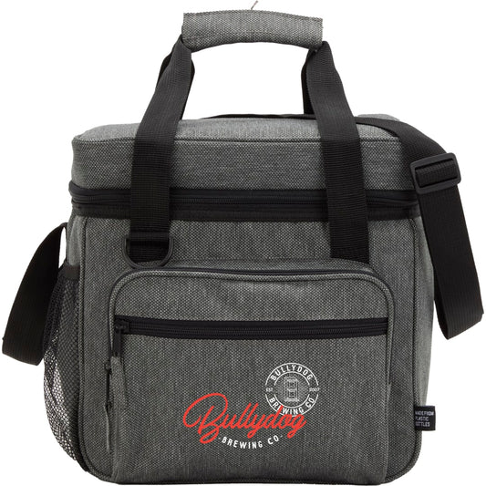Front View of Gray Vila Recycled 24 Can Event Cooler